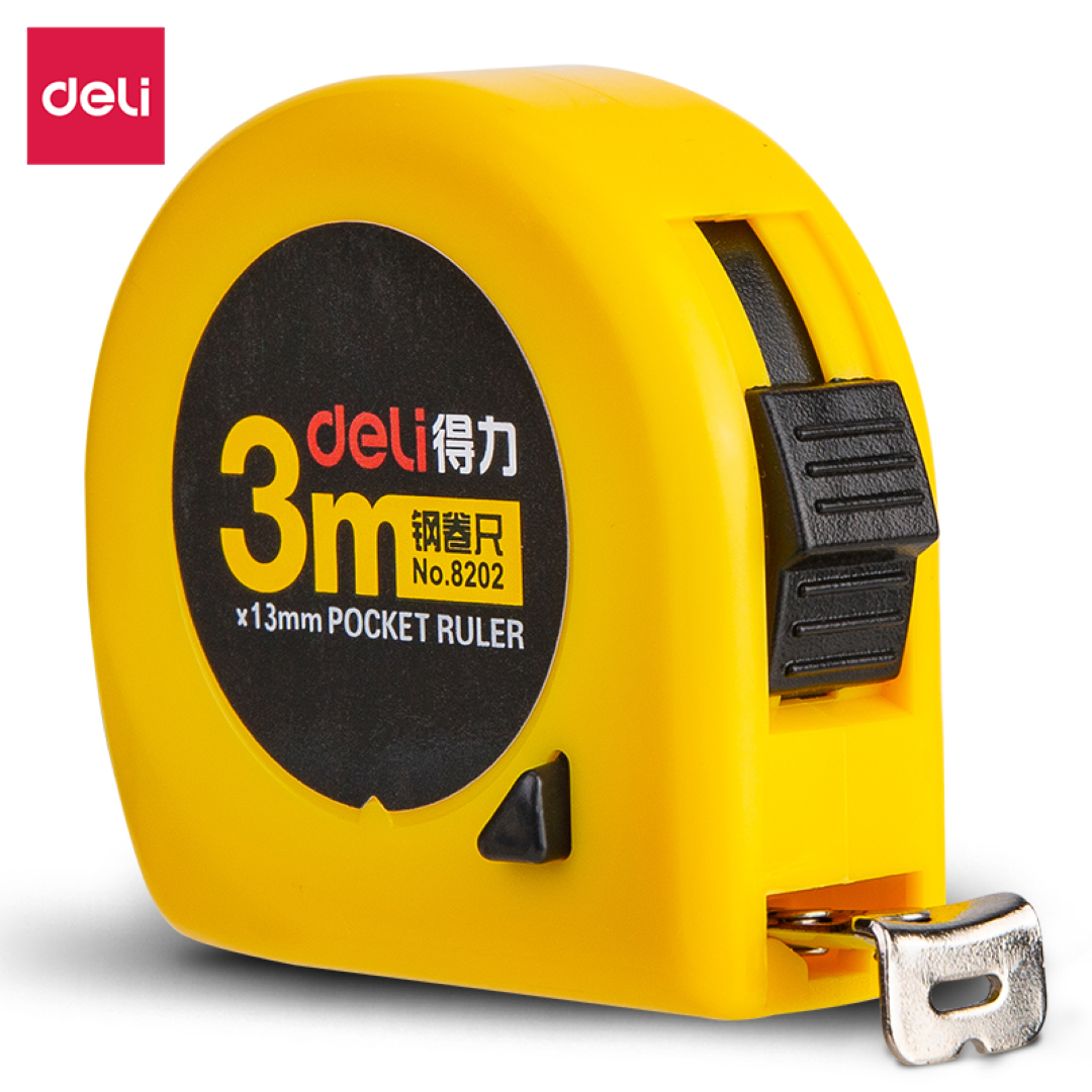 DELI POCKET TAPE 3 METRES 8202